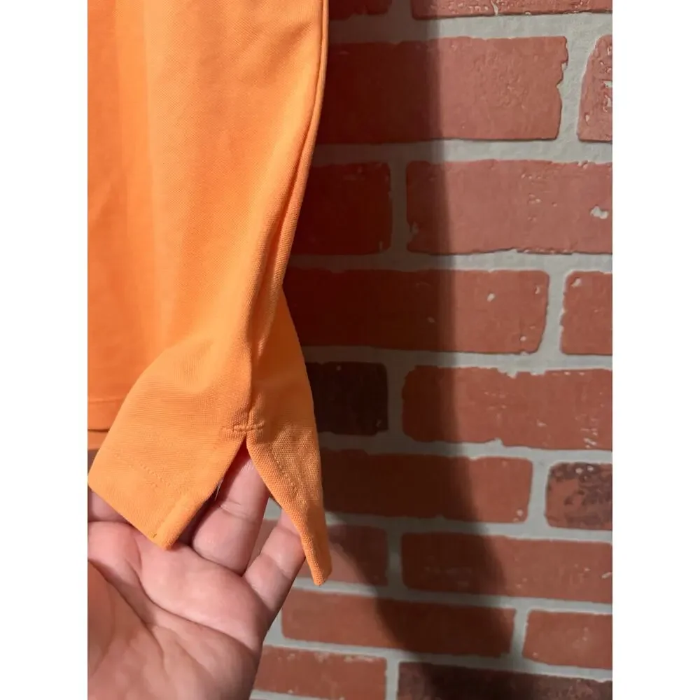 NWT/NWOT Walter Hagen Women's Clubhouse Orange Short Sleeve Classic Polo - Picture 8 of 10